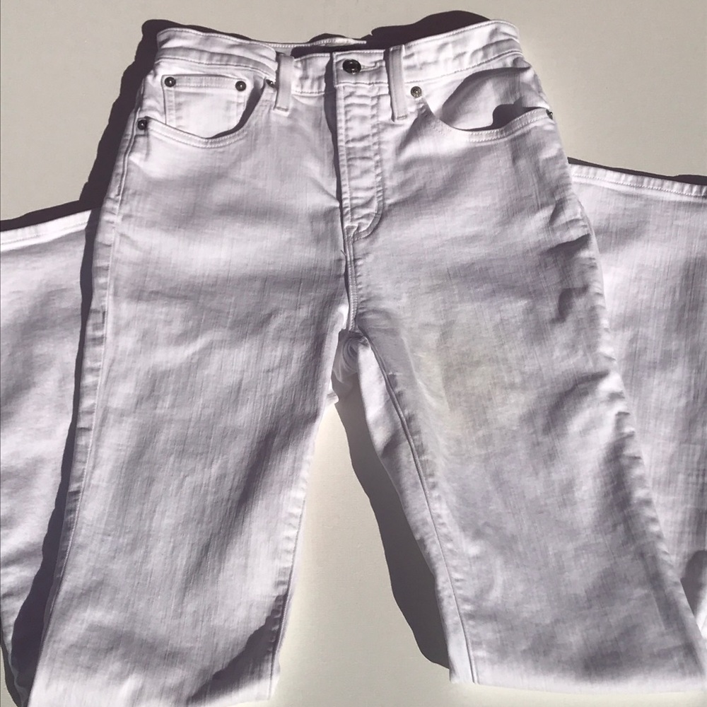 J. Crew White Jeans